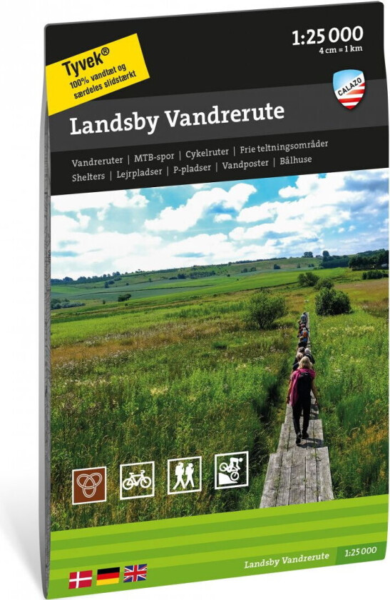 Landsby vandrerute 1:25 000 OneSize, NoColour