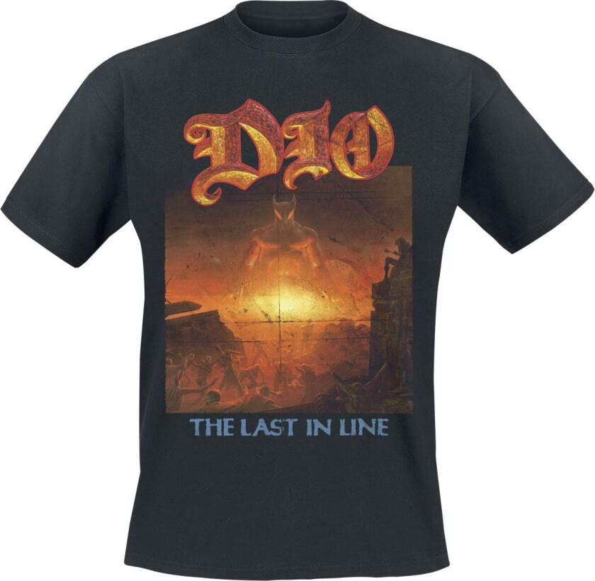 T-skjorte - The Last In Line 40th - S til 4XL - Herrer - svart