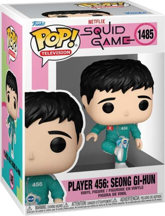 Player 456: Seong Gi-Hun Vinylfigur 1485 - Funko Pop! - Funko Shop Europe