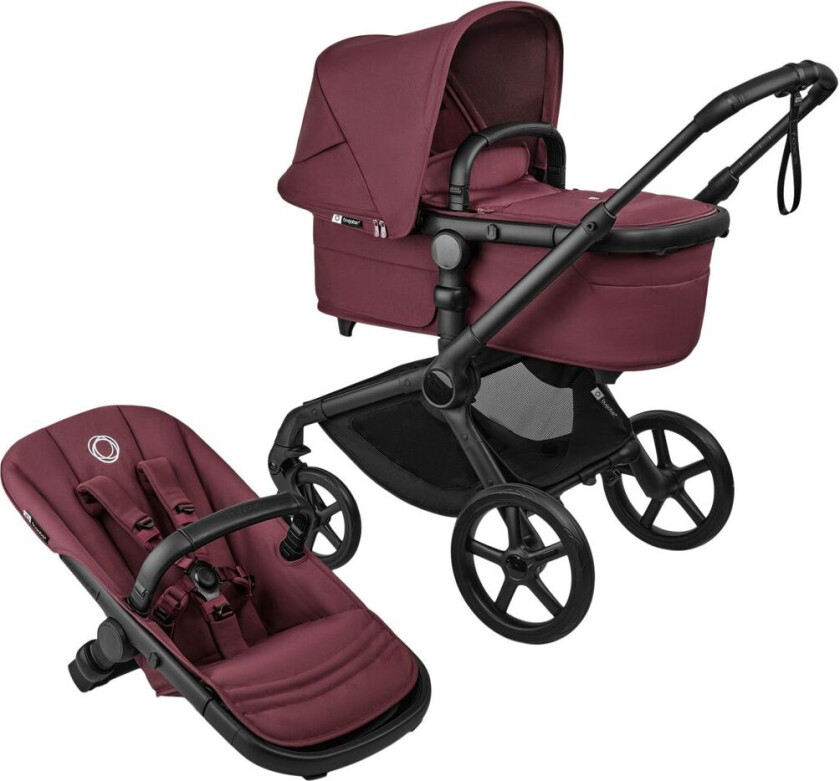 Bilde av Fox 5 Renew Black/Dark Cherry