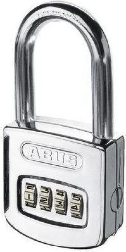 160/50 Hengelås 4 stk. sifferhjul