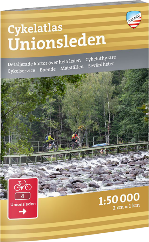 Bilde av Cykelatlas Unionsleden 1:50.000 OneSize, NoColour