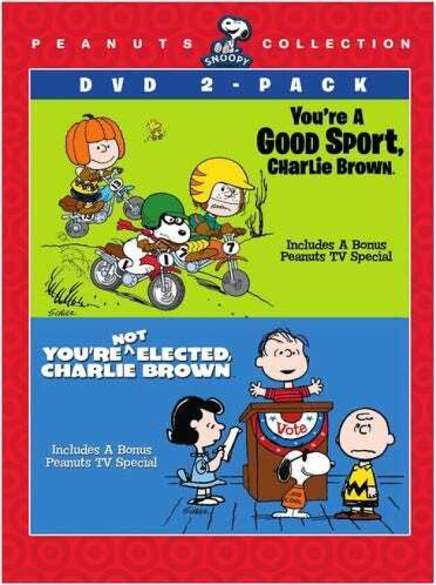 Peanuts Double Feat: You're A Good Sport & Elected DVD