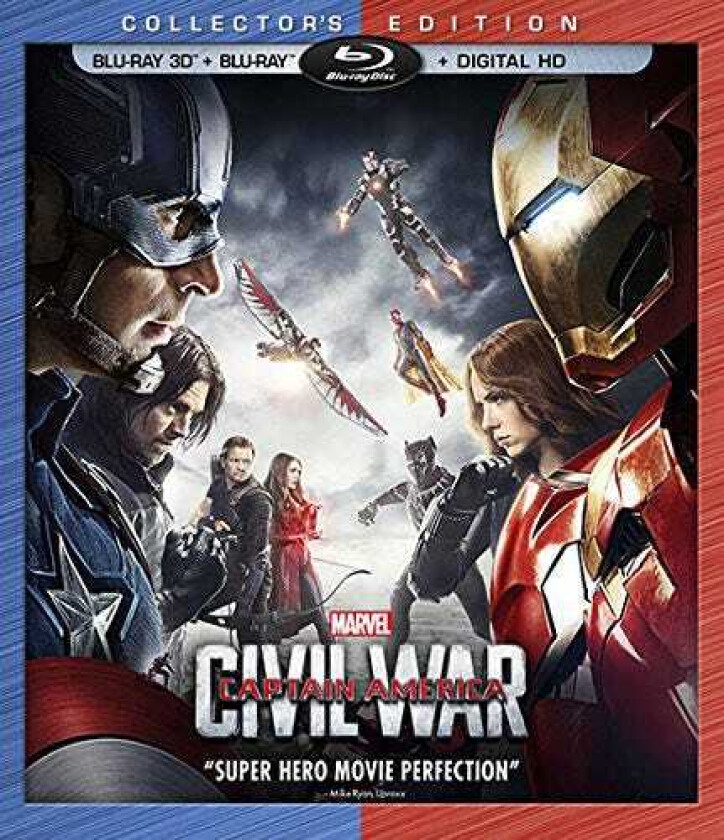 Captain America: Civil War Bluray