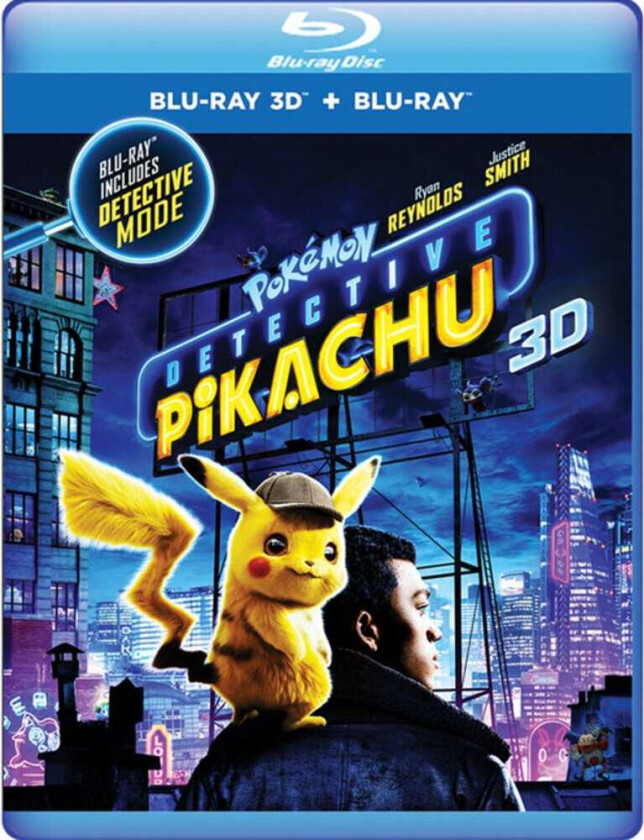 Pokemon Detective Pikachu Bluray
