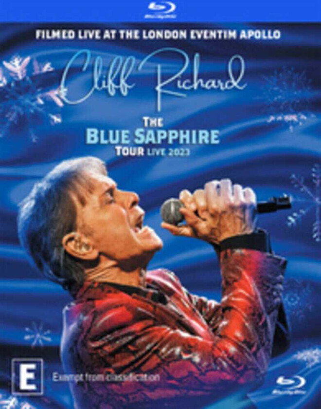 Cliff Richard: The Blue Sapphire Tour Live 2023 Bluray