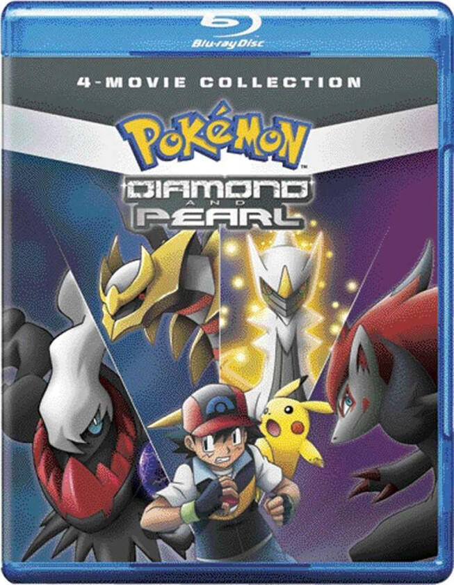 Pokemon Diamond & Pearl Movie Collection Standard Bluray