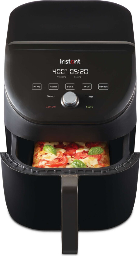 - Vortex Slim Air Fryer Black 5.7L 1700W