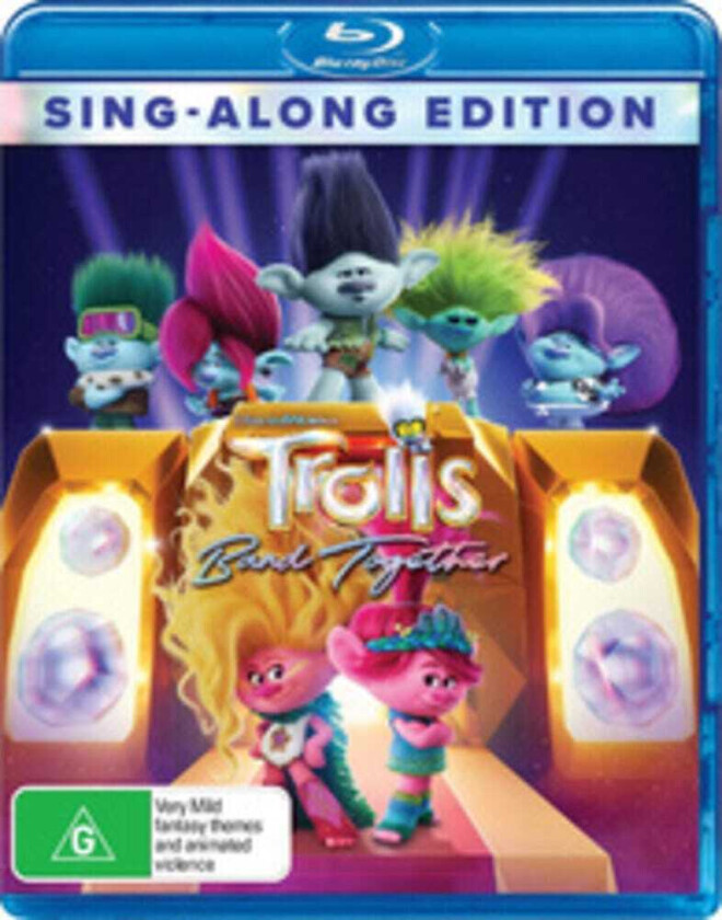 Trolls Band Together: SingAlong Edition Bluray
