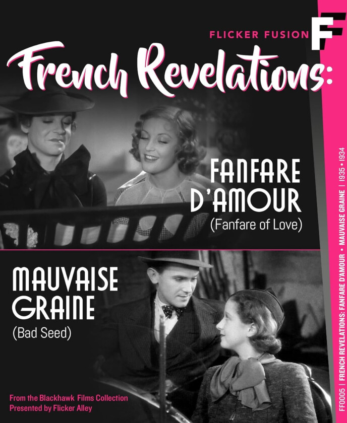 French Revelations: Fanfare D'Amour (Fanfare of Love) / Mauvaise Grain (Bad Seed) Bluray