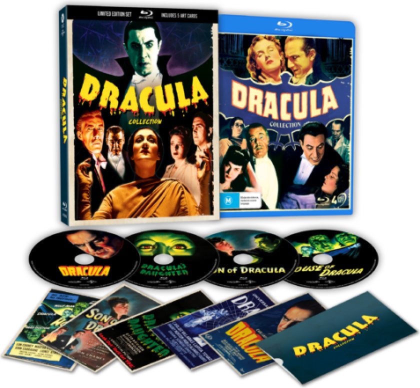 Dracula Film Collection (19311945) Bluray