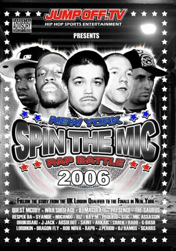 Spin Mic: New York Rap Battle 2006 Disc 1 DVD