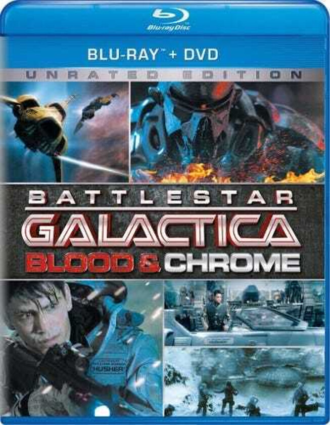 Battlestar Galactica: Blood & Chrome Bluray