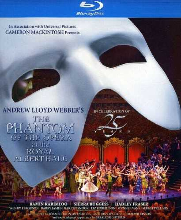Phantom Of The Opera At The Royal Albert Hall Bluray
