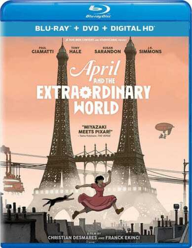 April & The Extraordinary World Bluray