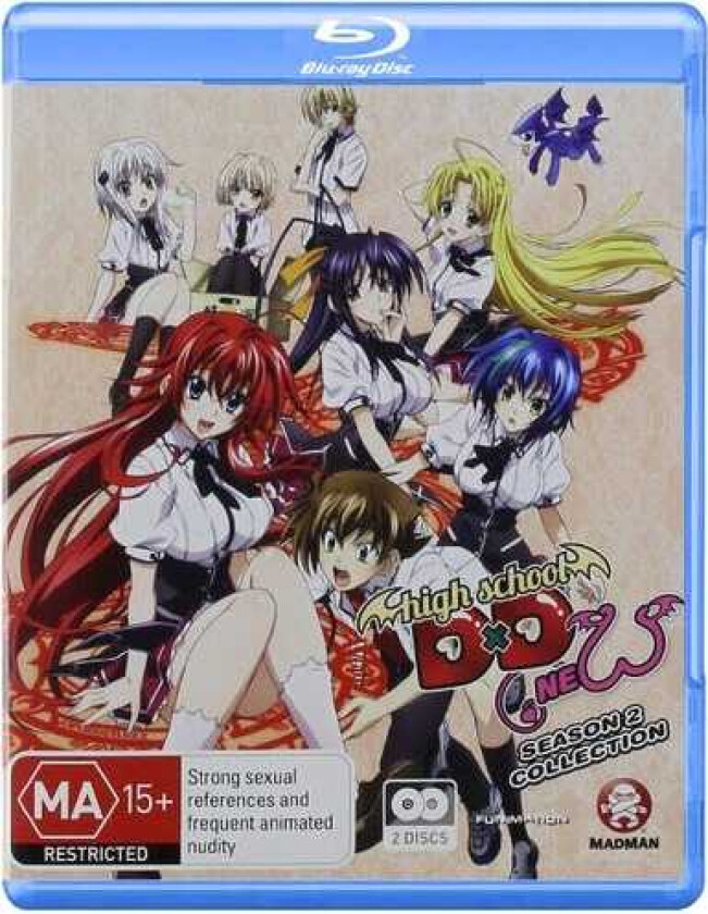 High School Dxd New Sesong 2 Bluray