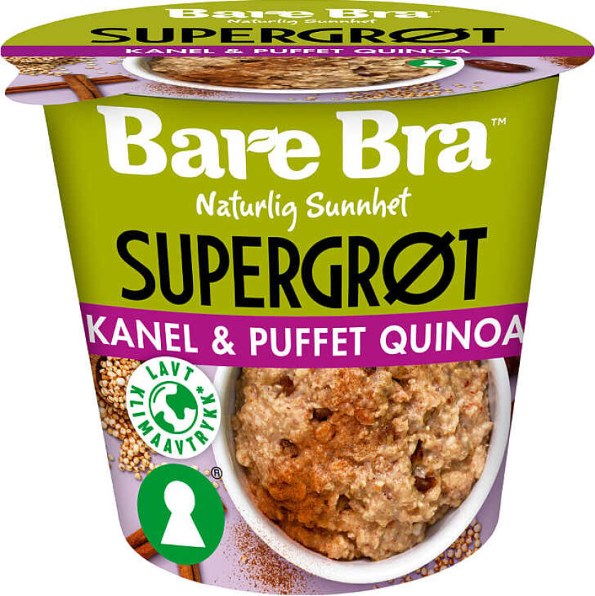 Supergrøt Kanel&Puffet Quinoa 54g