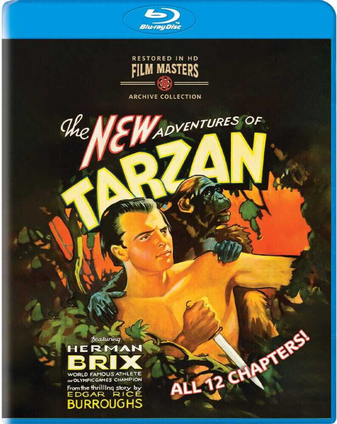 New Adventures Of Tarzan (1935) 12 Chapter Serial Bluray