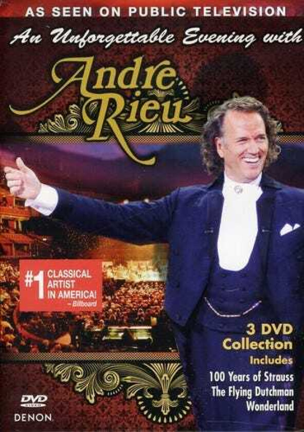 Bilde av An Unforgettable Evening With Andre Rieu DVD