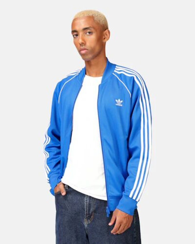 adidas Blå treningsjakke  Brun Unisex EU 45 1/3