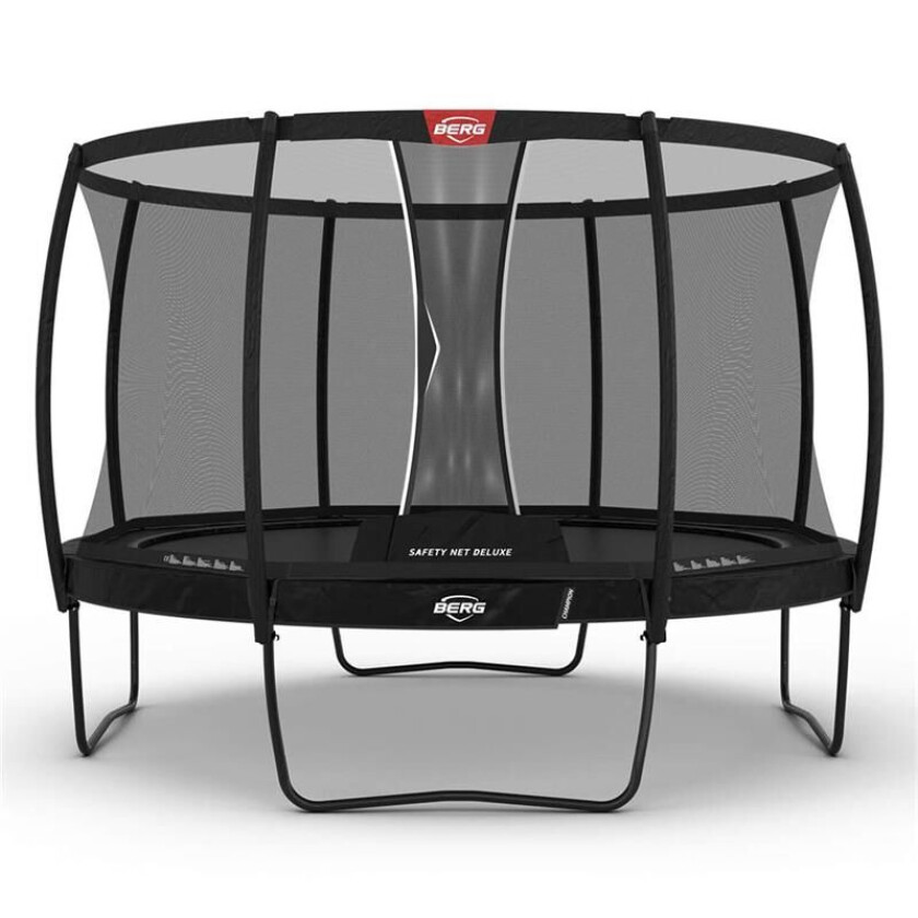 BERG Toys Berg Trampoline Champion 430 Sort Med Sikkerhetsnett Deluxe 430 cm dia Sort