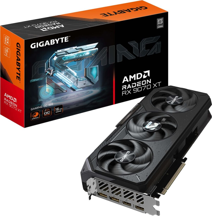 Radeon RX 9070 XT GAMING OC 16G grafikkort