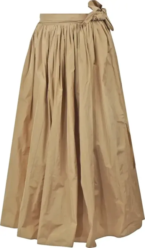 Dame, Skjørt, Brun, M