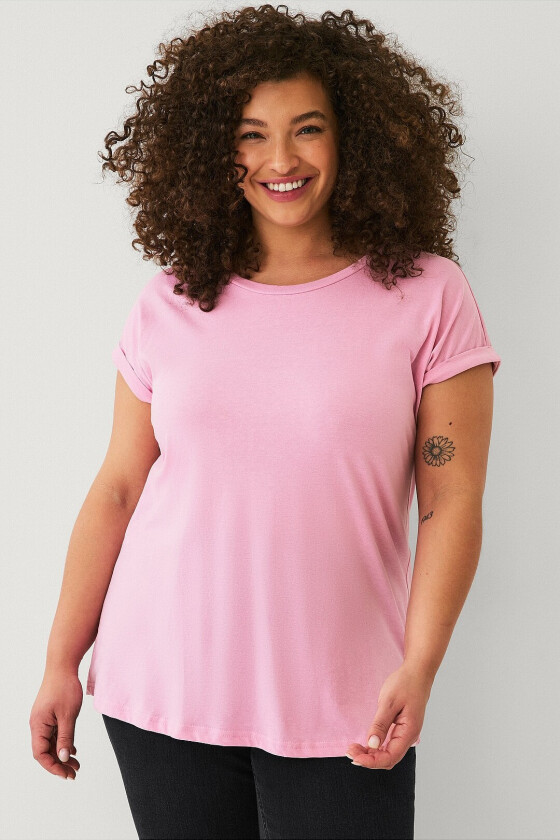 Topp mKatja S/S T-shirt 2-pakning - Rosa