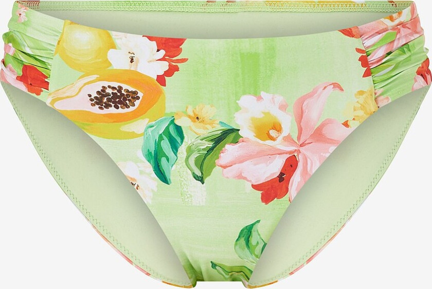 Bikiniunderdel Ruched Side Retro - Grønn