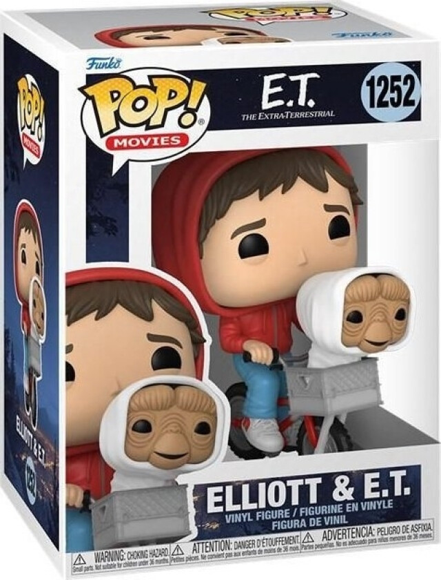 Tm Leker Funko Pop! Vinylfigur: E.T. - Elliot Med E.T.