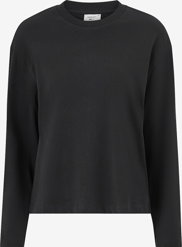 Topp Basic Long Sleeve Tee - Svart