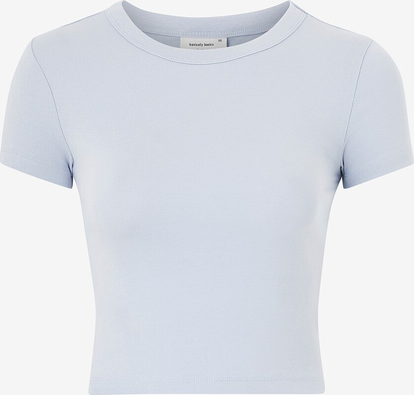 Topp Basic Tight Top - Lilla