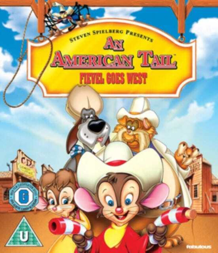 American Tail: Fievel Goes West Bluray