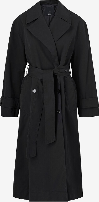 Trenchcoat Angela - Svart