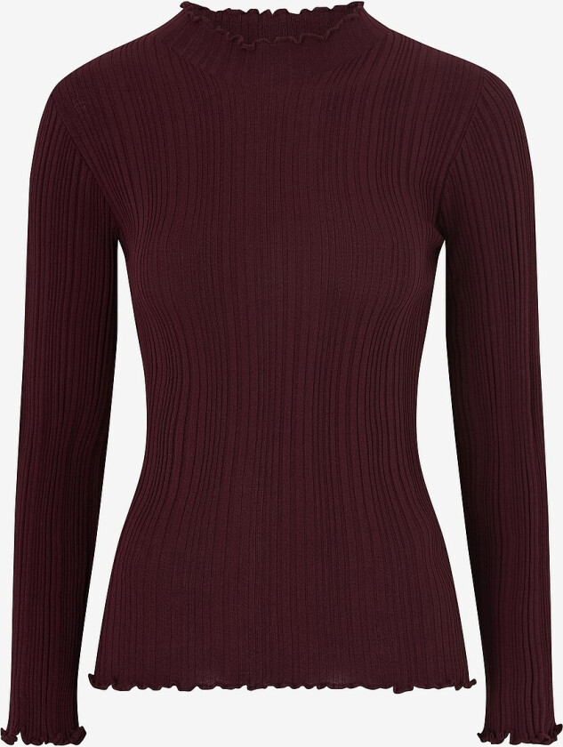 Topp Knitted Babylock Top - Rød