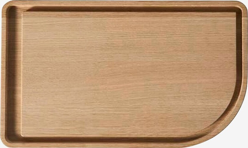 Kurve Skjærebrett Medium - 40x24 cm - Brun