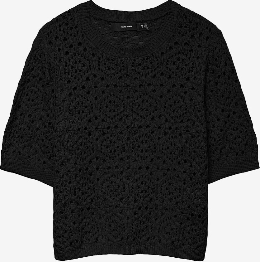 Topp vmBerry 2/4 O-neck Short - Svart