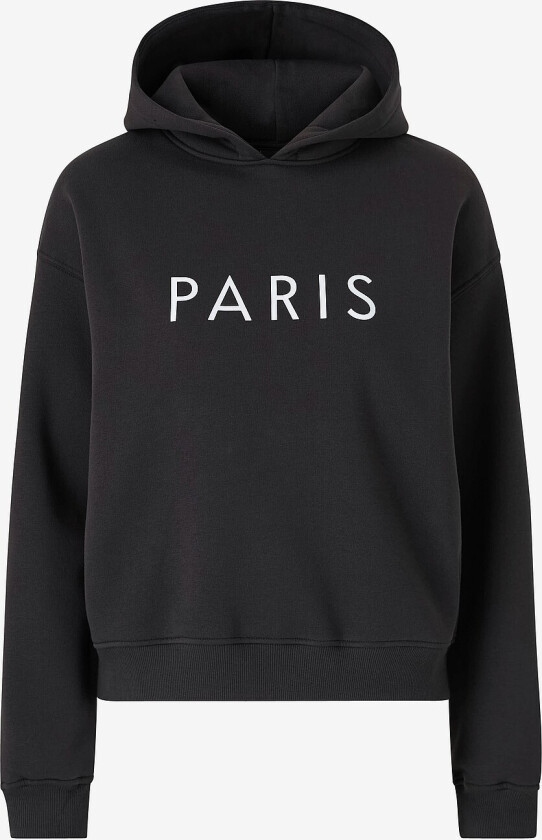 Hettegenser Printed Hoodie - Svart