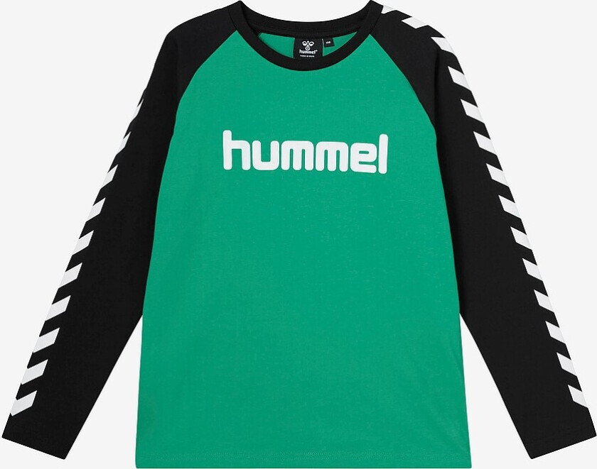 T-skjorte hmlBoys T-shirt L/S - Grønn