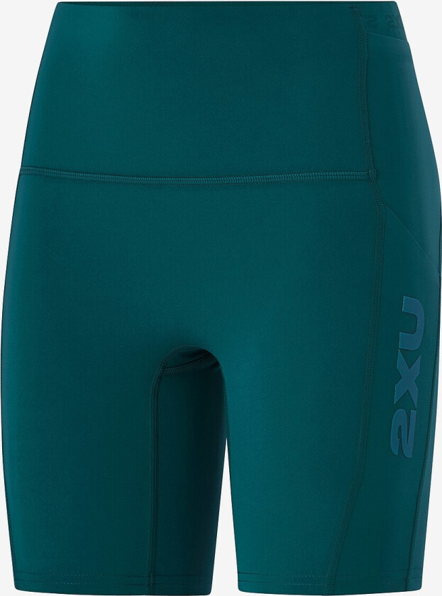 Treningsshorts Form Stash Hi-Rise Bike Short - Grønn