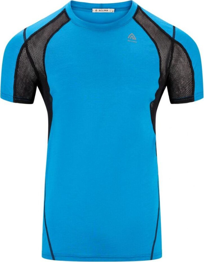 Lightwool 140 Sports T-Shirt M´S Herre, 433 Bluejay/Jet Black, L