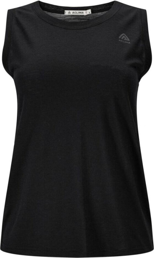 Lightwool 140 Singlet W´S Dame, 123 Jet Black, L