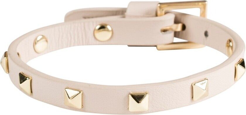 Leather Stud Bracelet Mini Sand
