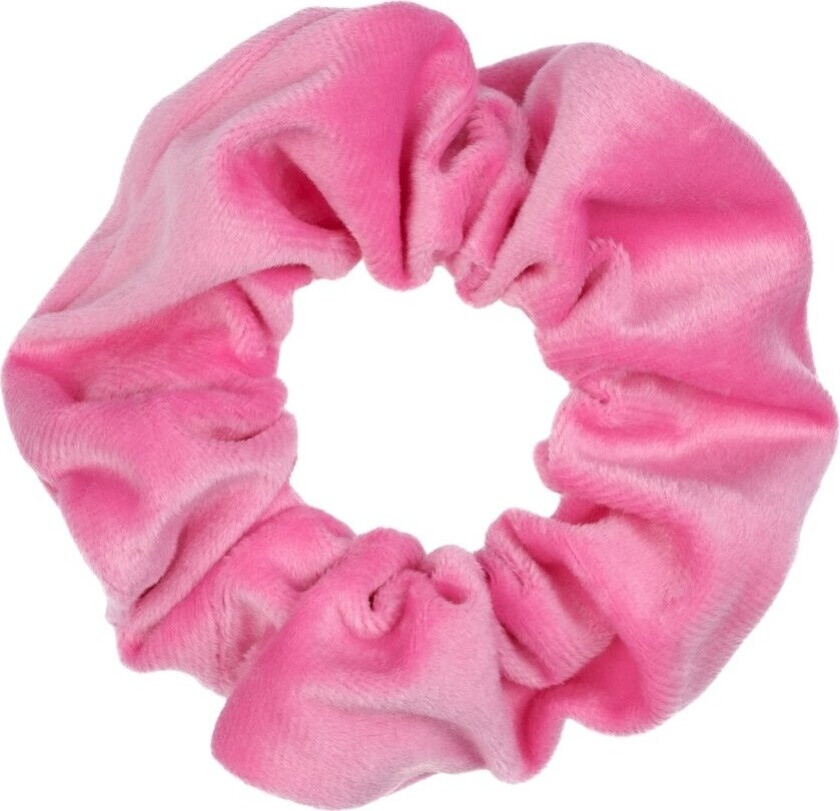 Velvet Scrunchie Bubblegum Pink