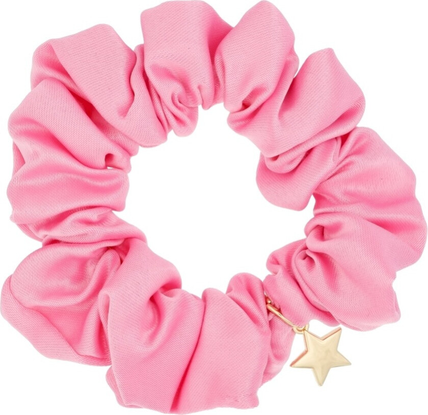 Satin Scrunchie Bubblegum Pink