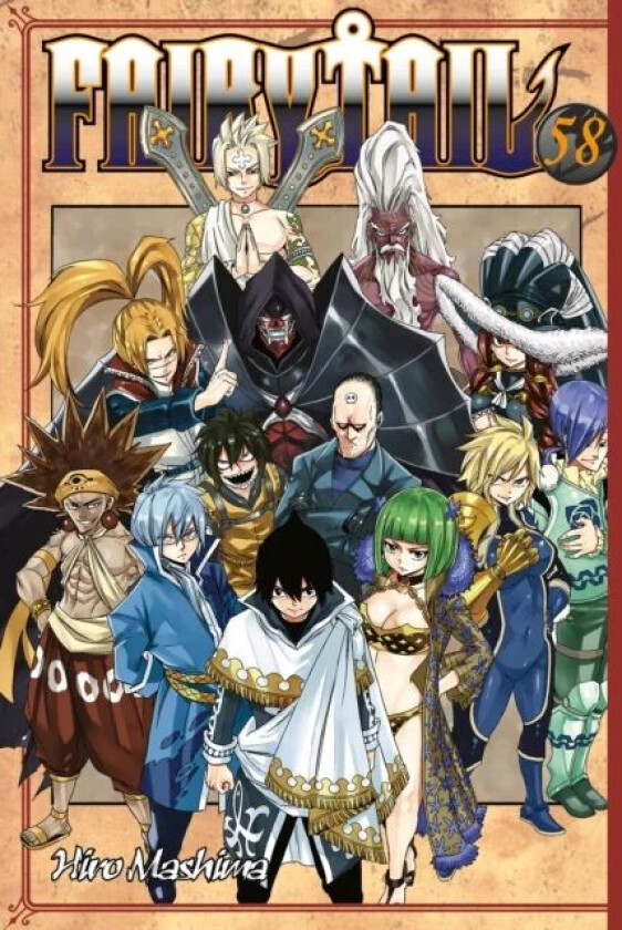 Fairy Tail 58 av Hiro Mashima