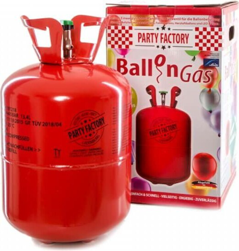 Heliumtank til 50 Ballonger (22,5cm)