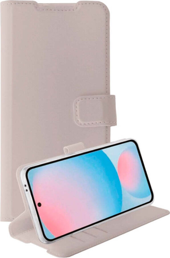 Samsung Galaxy A56 (5G) / A36 (5G) - Vivanco Classic Wallet Flip Deksel m. Lomme - Taupe
