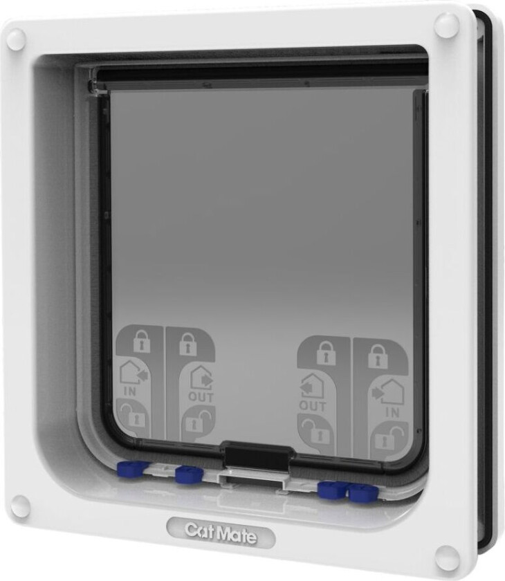 4-Way Katteluke XL - Hvit