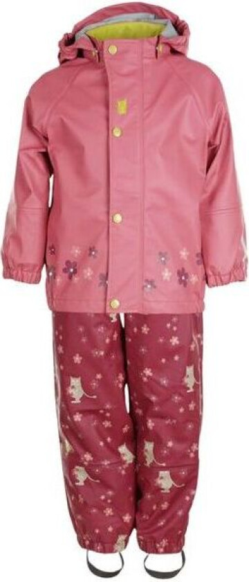 Bilde av Plask regnsett til barn, raudkløver